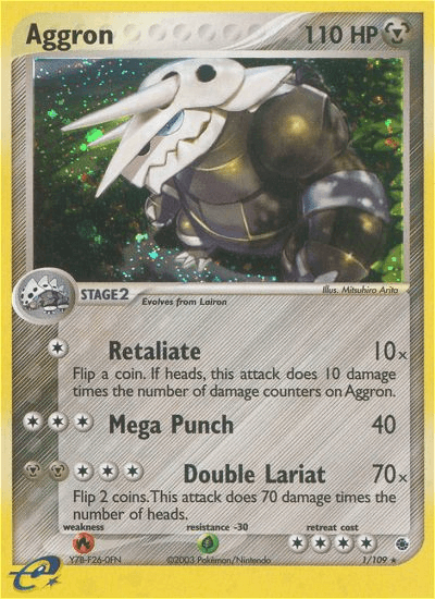 Aggron — EX Ruby & Sapphire 1/109