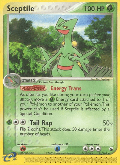Sceptile — EX Ruby & Sapphire 20/109
