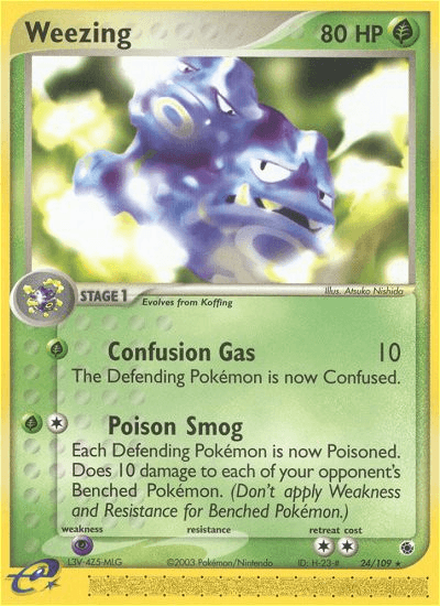 Weezing — EX Ruby & Sapphire 24/109
