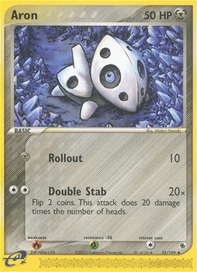 Aron — EX Ruby & Sapphire 25/109