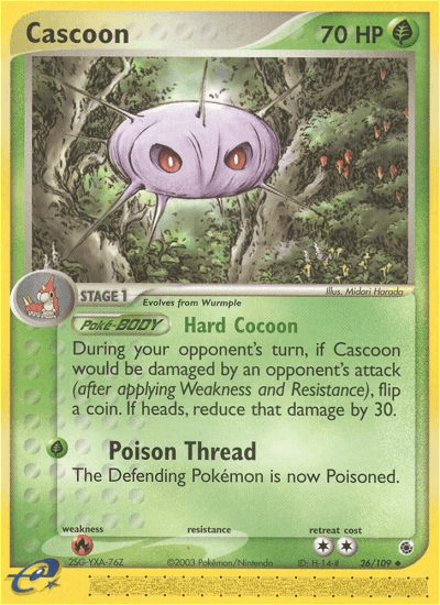 Cascoon — EX Ruby & Sapphire 26/109