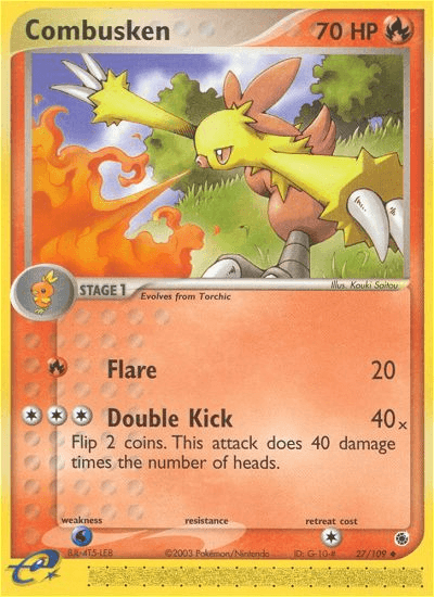 Combusken — EX Ruby & Sapphire 27/109