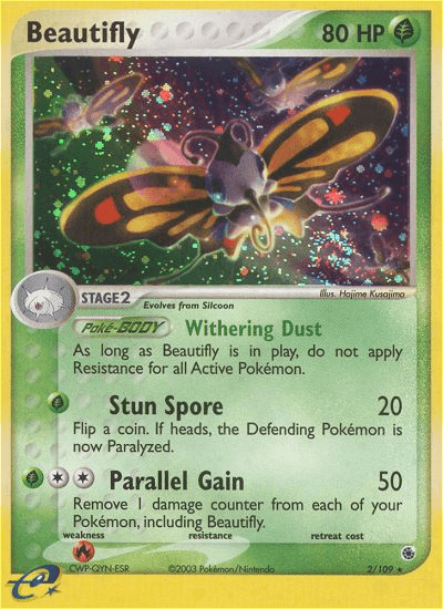 Beautifly — EX Ruby & Sapphire 2/109