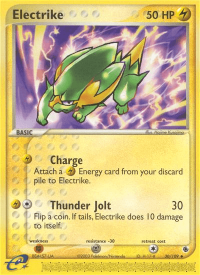 Electrike — EX Ruby & Sapphire 30/109
