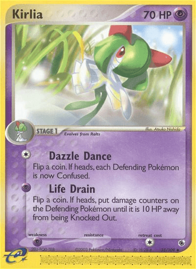 Kirlia — EX Ruby & Sapphire 35/109