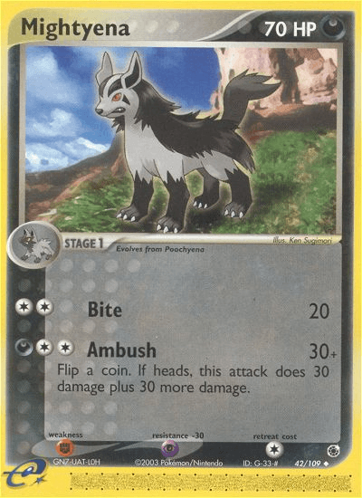 Mightyena — EX Ruby & Sapphire 42/109