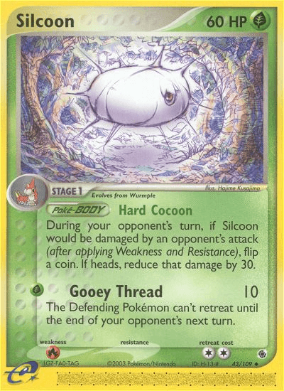 Silcoon — EX Ruby & Sapphire 43/109