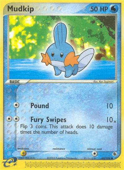 Mudkip — EX Ruby & Sapphire 60/109
