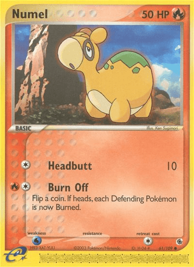 Numel — EX Ruby & Sapphire 61/109
