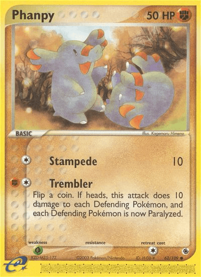 Phanpy — EX Ruby & Sapphire 62/109