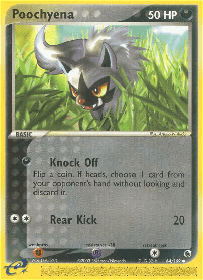Poochyena — EX Ruby & Sapphire 64/109
