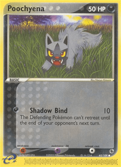Poochyena — EX Ruby & Sapphire 65/109