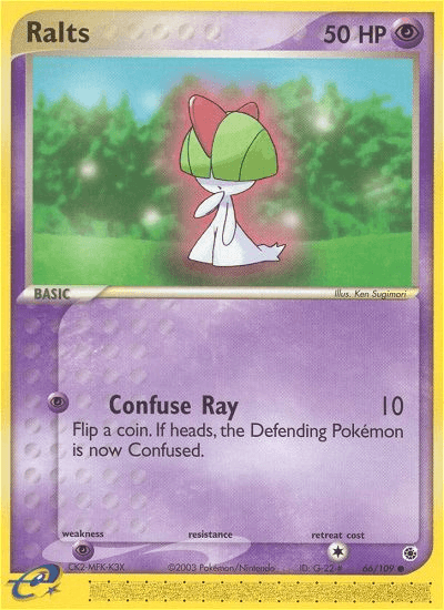 Ralts — EX Ruby & Sapphire 66/109
