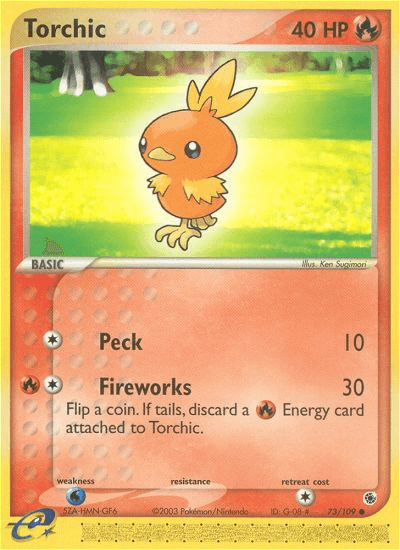 Torchic — EX Ruby & Sapphire 73/109