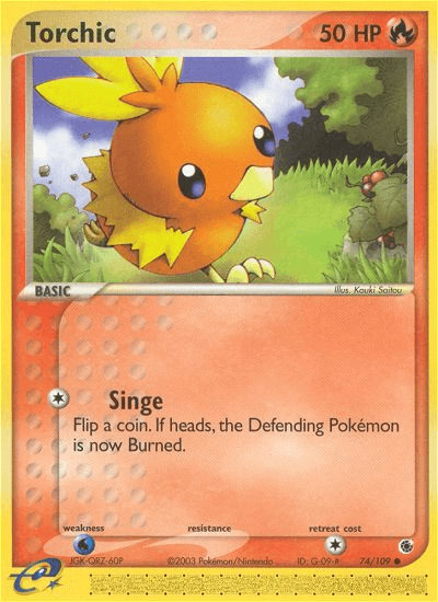 Torchic — EX Ruby & Sapphire 74/109