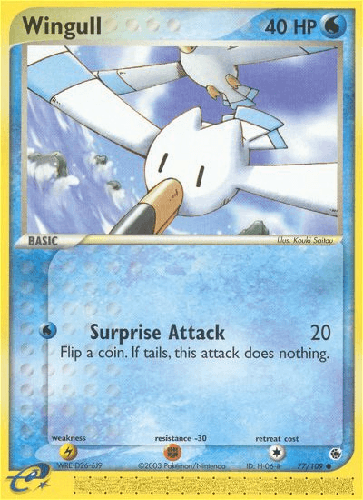 Wingull — EX Ruby & Sapphire 77/109