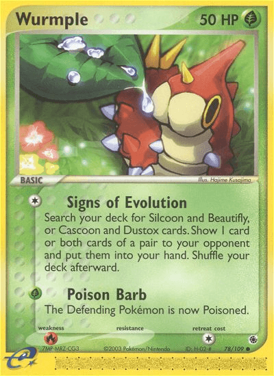 Wurmple — EX Ruby & Sapphire 78/109