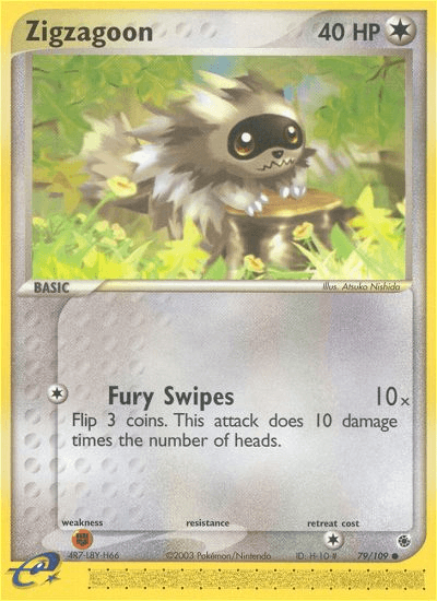 Zigzagoon — EX Ruby & Sapphire 79/109
