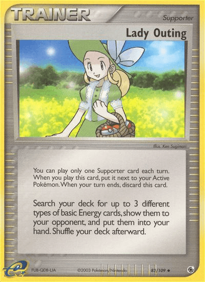 Lady Outing — EX Ruby & Sapphire 83/109