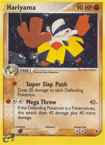 Hariyama — EX Ruby & Sapphire 8/109