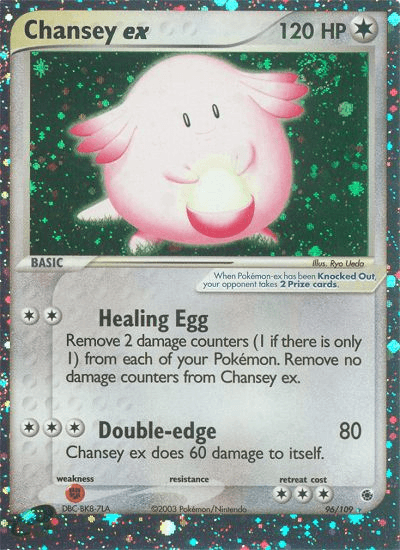 Chansey ex — EX Ruby & Sapphire 96/109
