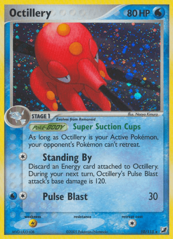 Octillery — EX Unseen Forces 10/115