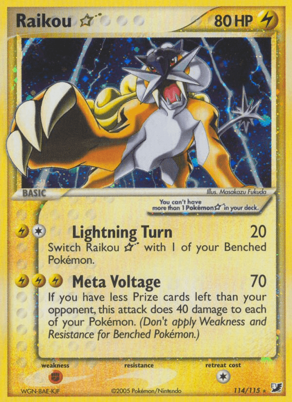 Raikou — Gold Star 114/115