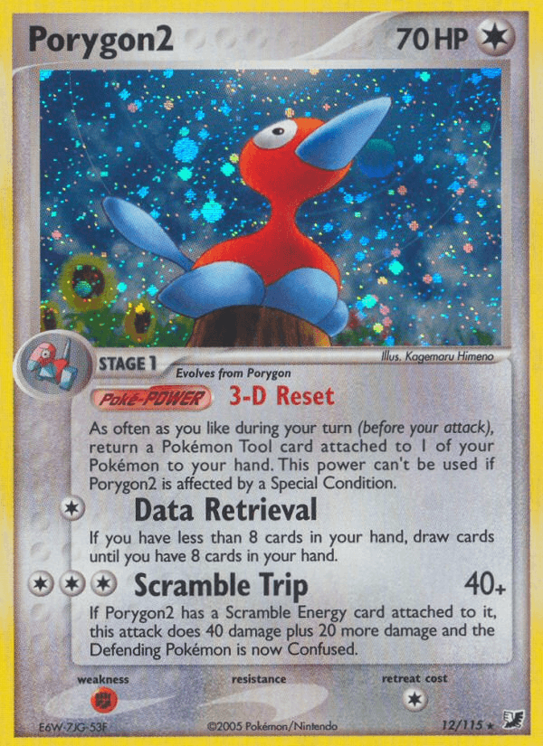 Porygon2 — EX Unseen Forces 12/115