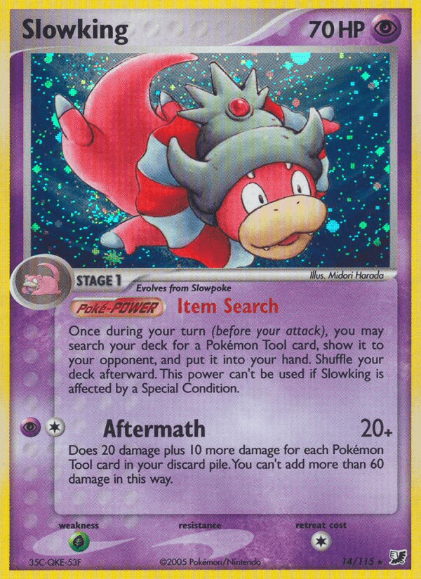 Slowking — EX Unseen Forces 14/115