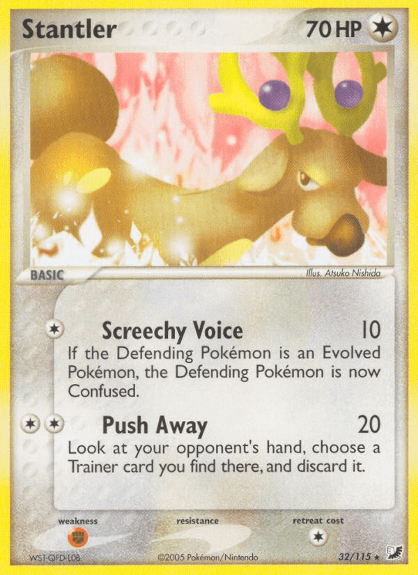 Stantler — EX Unseen Forces 32/115