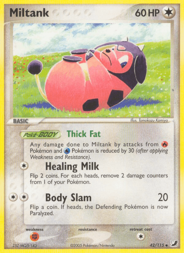 Miltank — EX Unseen Forces 42/115