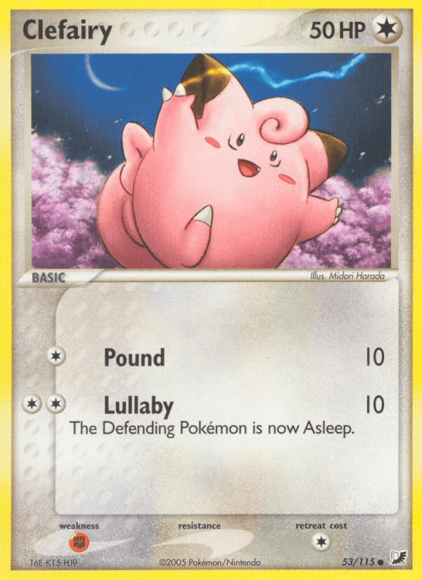 Clefairy — EX Unseen Forces 53/115