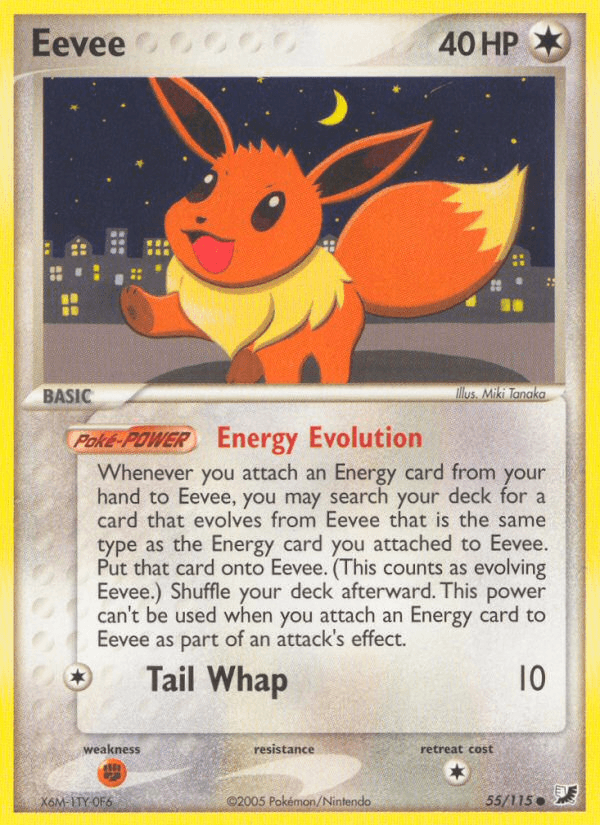 Eevee — EX Unseen Forces 55/115