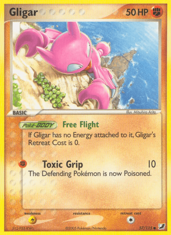 Gligar — EX Unseen Forces 57/115