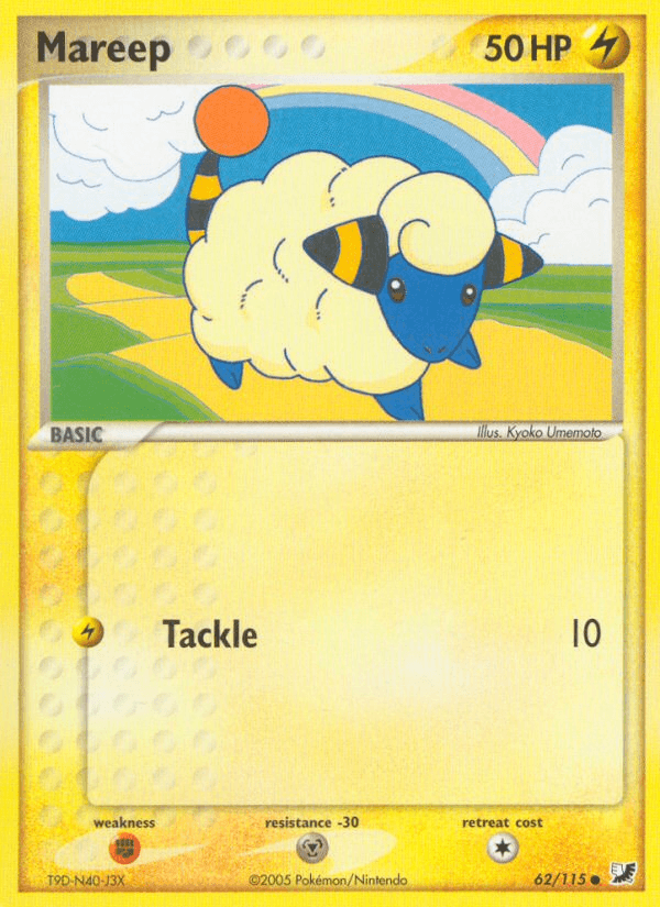 Mareep — EX Unseen Forces 62/115