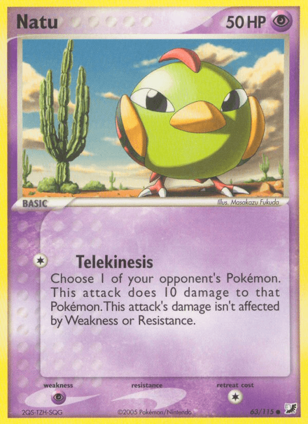Natu — EX Unseen Forces 63/115