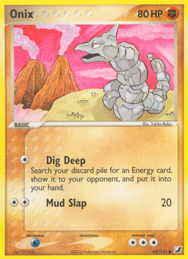 Onix — EX Unseen Forces 65/115