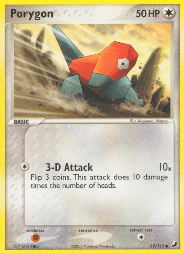 Porygon — EX Unseen Forces 69/115