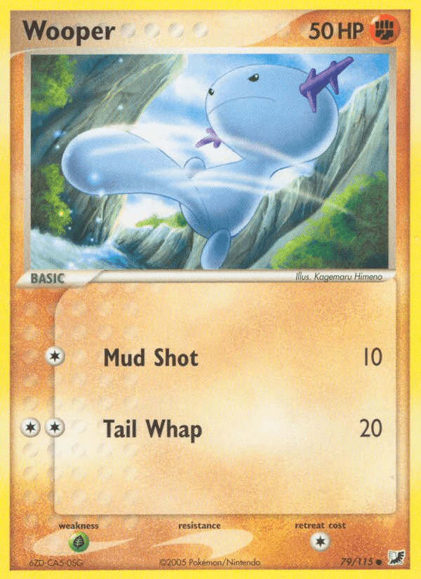 Wooper — EX Unseen Forces 79/115