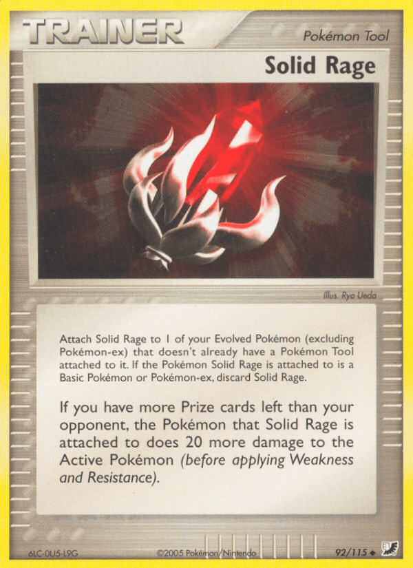 Solid Rage — EX Unseen Forces 92/115