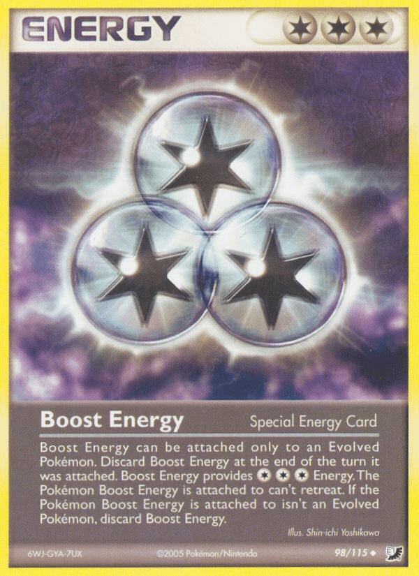 Boost Energy — EX Unseen Forces 98/115