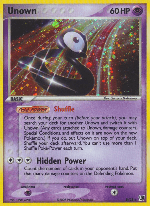 Unown — EX Unseen Forces B/115