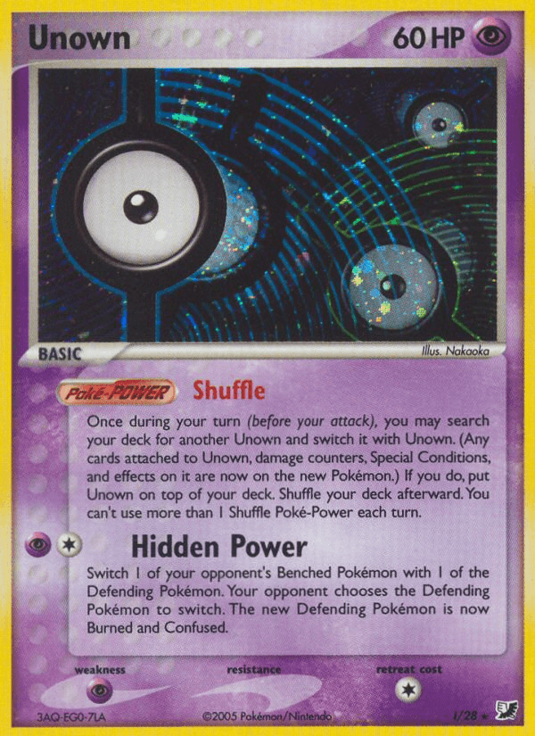 Unown — EX Unseen Forces I/115