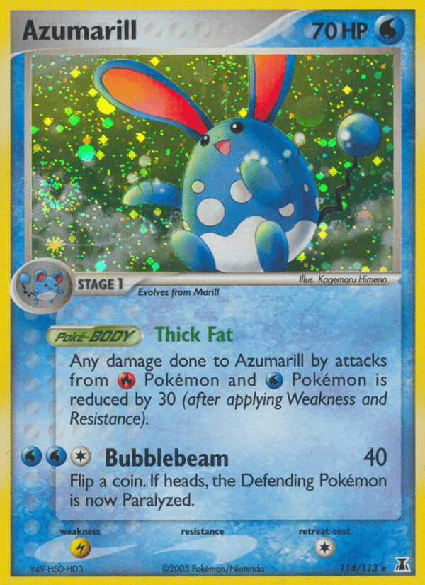 Azumarill — EX Delta Species 114/113