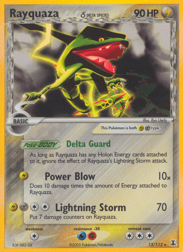 Rayquaza δ — EX Delta Species 13/113