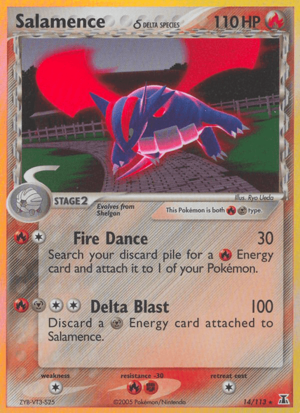 Salamence δ — EX Delta Species 14/113