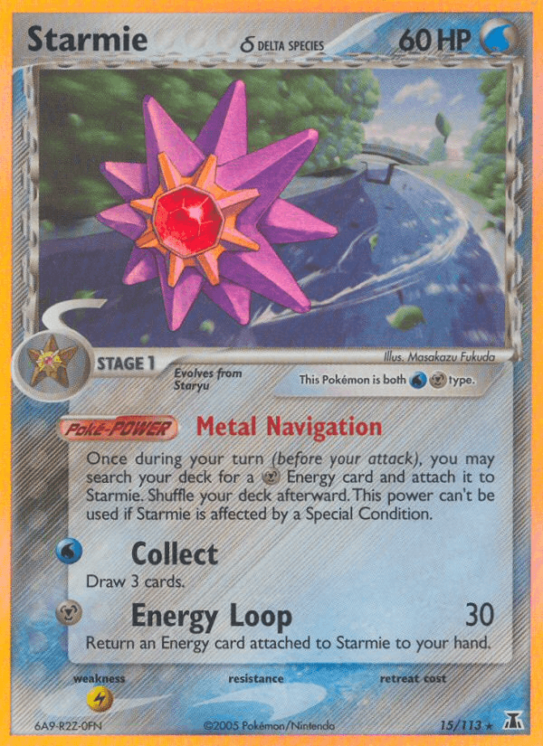 Starmie δ — EX Delta Species 15/113