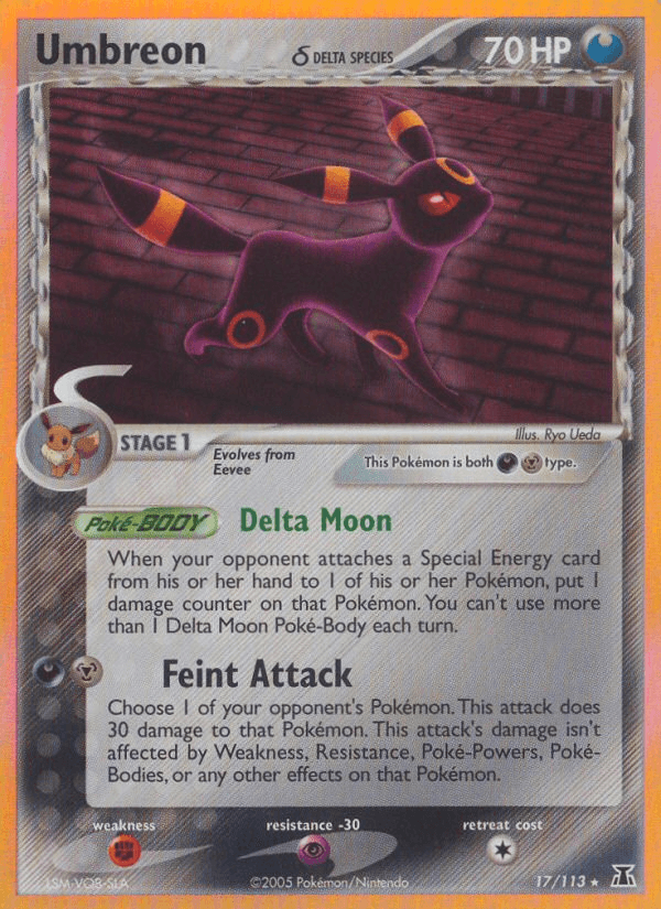 Umbreon δ — EX Delta Species 17/113