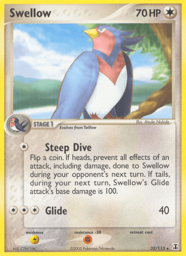 Swellow — EX Delta Species 32/113