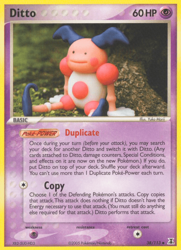 Ditto — EX Delta Species 38/113